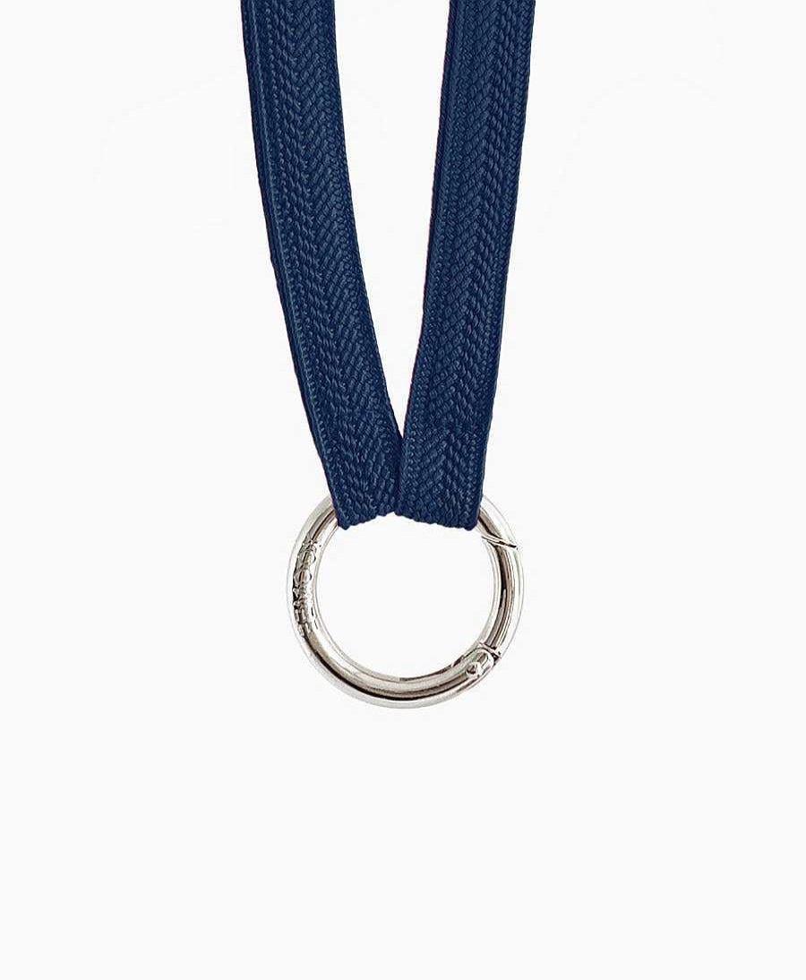 Lifestyle YOOMEE Organisation | Schl Sselband Silber - Classy Navy