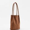 Damen Are Studio Taschen | Schultertasche Frances - Leder, Braun