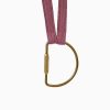 Lifestyle YOOMEE Organisation | Schl Sselband Halfmoon Messing - Red Ochre