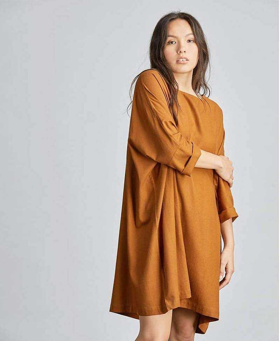 Damen JAMIE + THE JONES Kleider & Jumpsuits | T Dress In Amber