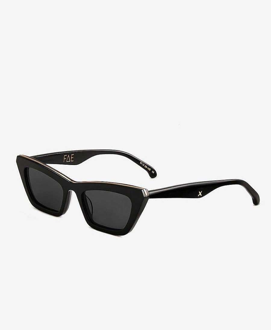 Damen Oscar x Frank Sonnenbrillen | Sonnenbrille Fae - Schwarz