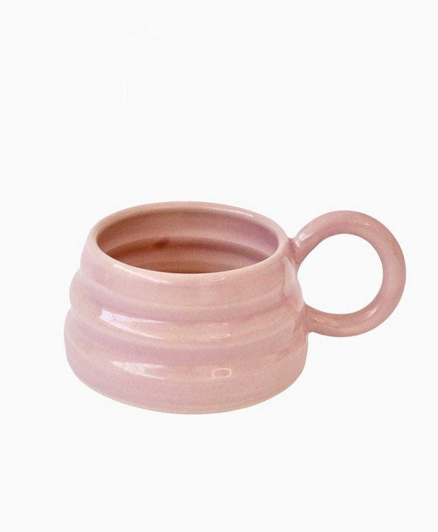 Lifestyle Florence Mytum K Che | Tasse Aus Keramik - Ripple Mug Lila