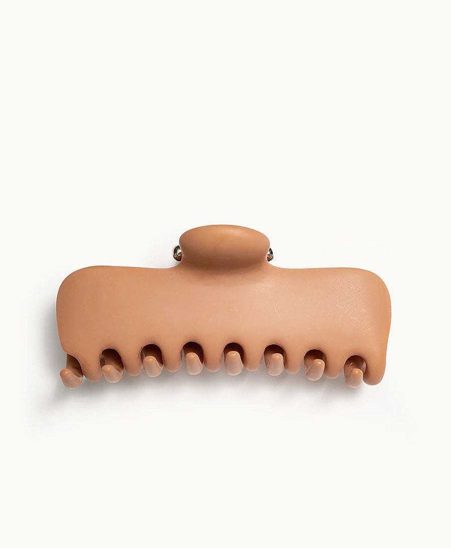 Damen UNDO Haaraccessoires | Grosse Haarklammer - Terra Cotta Claw Clip