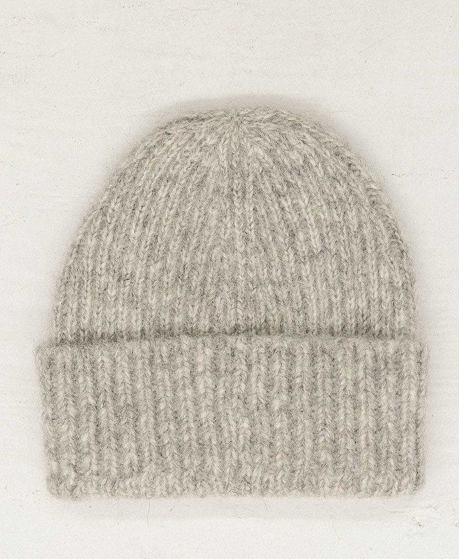 Damen BARE Knitwear M Tzen, H Te & Schals | Harbour Beanie M Tze - Hellgrau