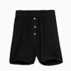 Damen DONNI. Unterteile | The Waffle Short Aus Baumwolle - Jet