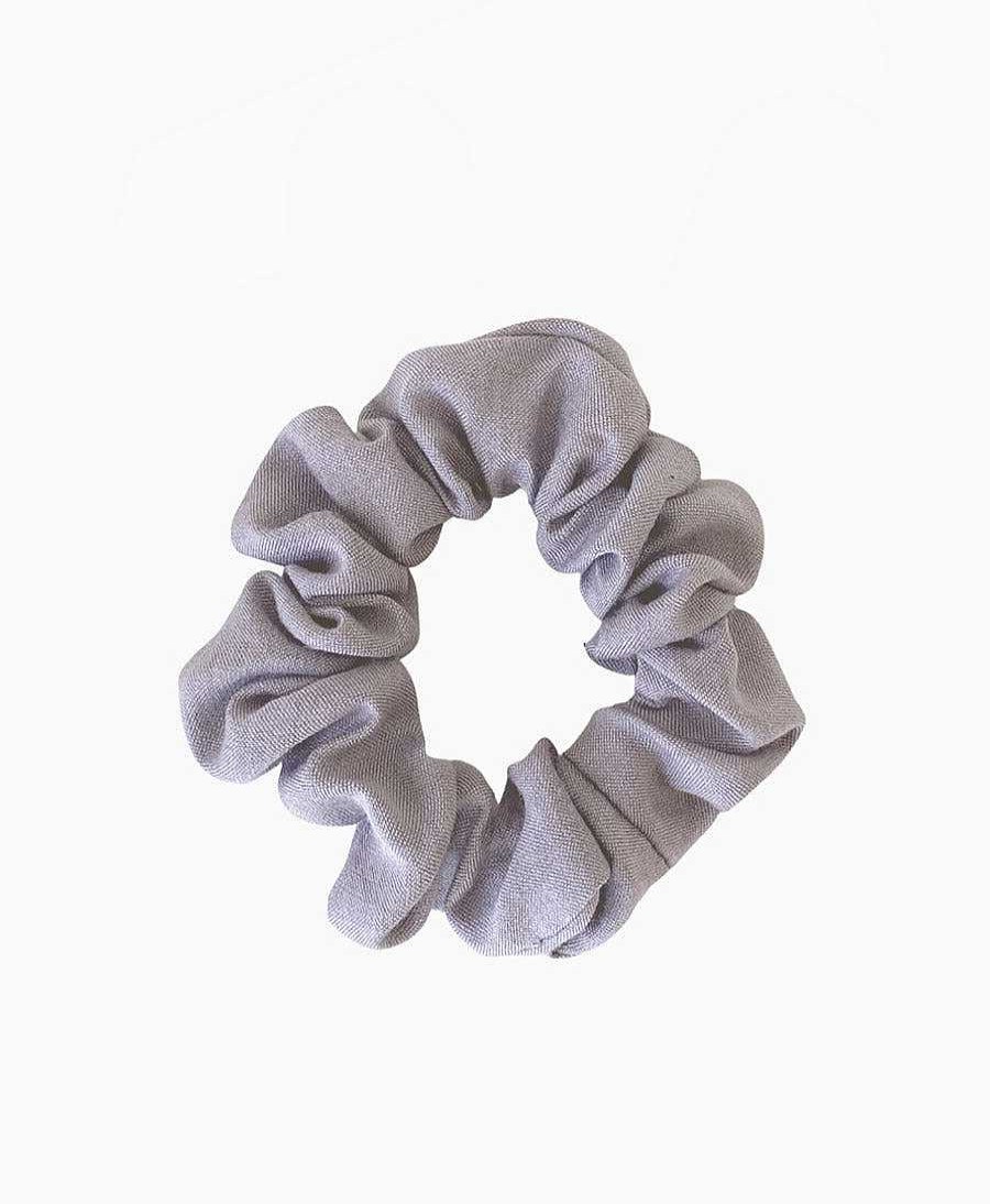 Damen Clomes Haaraccessoires | Scrunchie Aus Seide / Lyocell - Lila