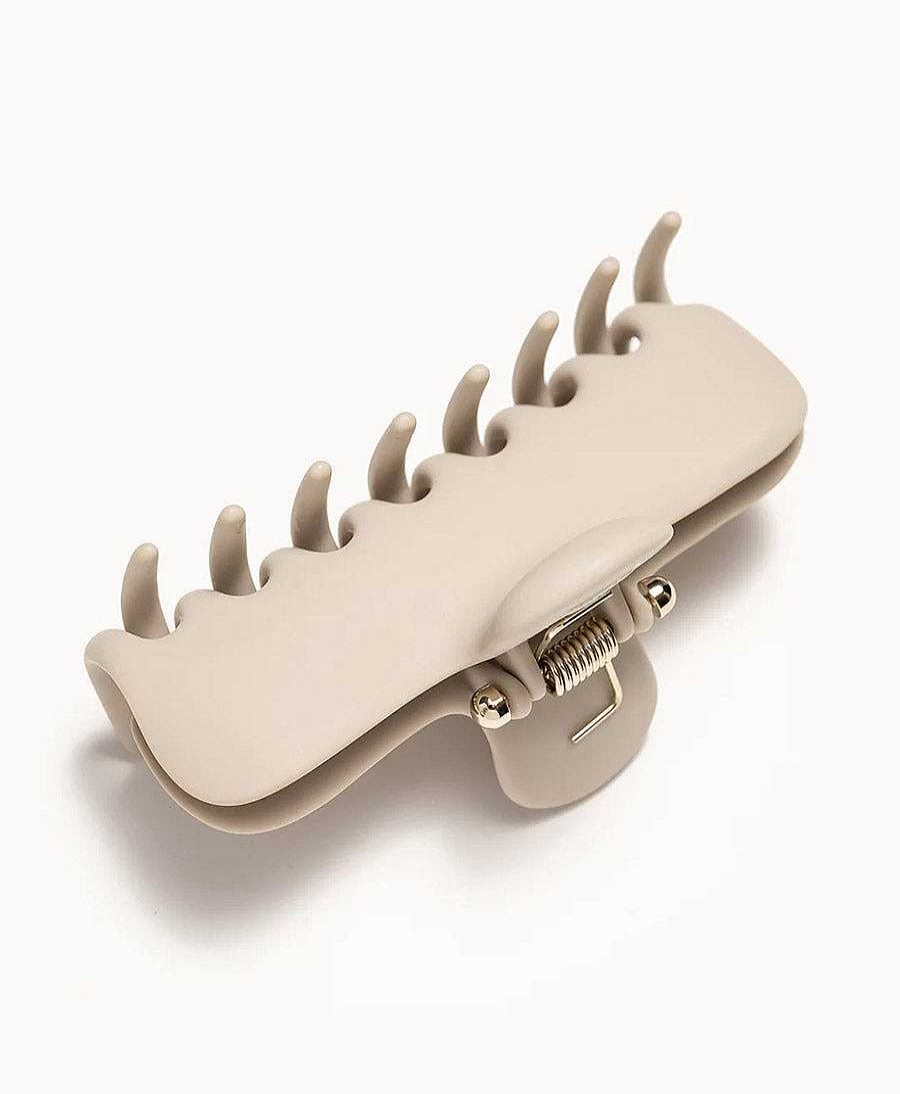 Damen UNDO Haaraccessoires | Grosse Haarklammer - Sandstone Claw Clip