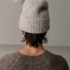 Damen BARE Knitwear M Tzen, H Te & Schals | Harbour Beanie M Tze - Hellgrau