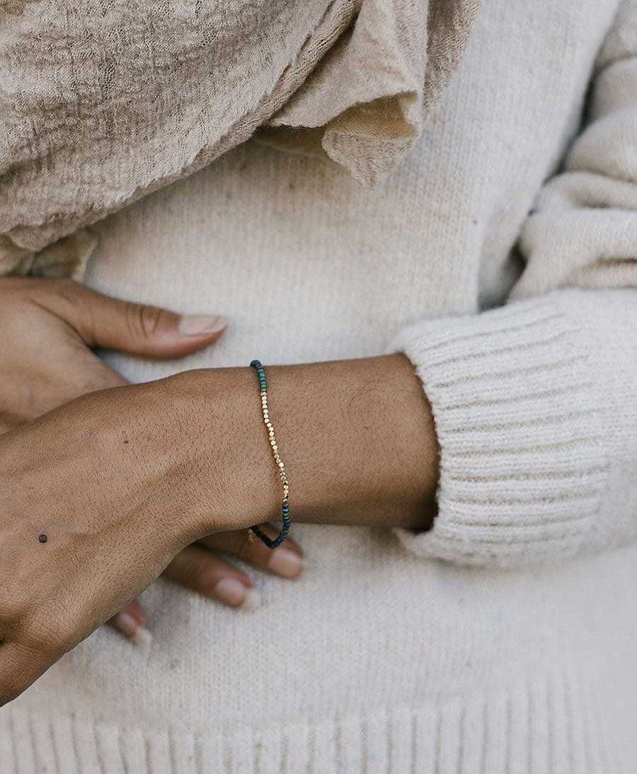 Damen MIMI ET TOI Bracelet & Armringe | Farbiges Bracelet - Mae Green Mix