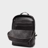 Herren PARK Taschen & Rucks Cke | Lederrucksack - Schwarz