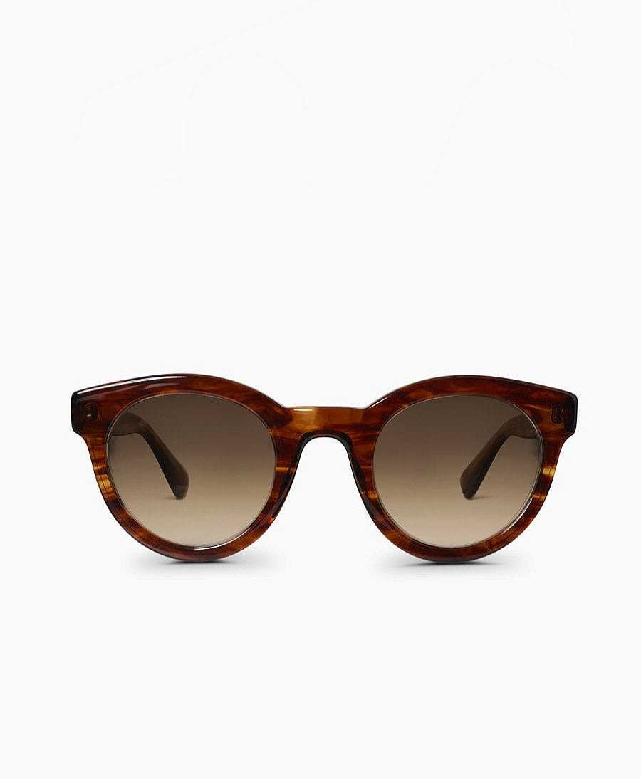 Damen GOBI Amsterdam Sonnenbrillen | Sonnenbrille "Manju" - Braunes Havana