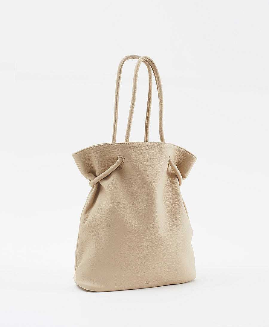 Damen Are Studio Taschen | Schultertasche Marina - Leder, Creme