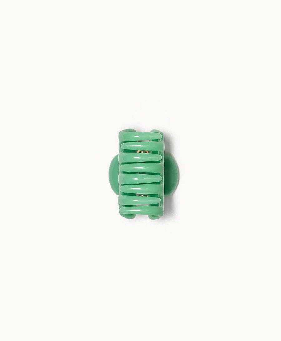 Damen UNDO Haaraccessoires | Kleine Haarklammer - Paris Green Claw Clip