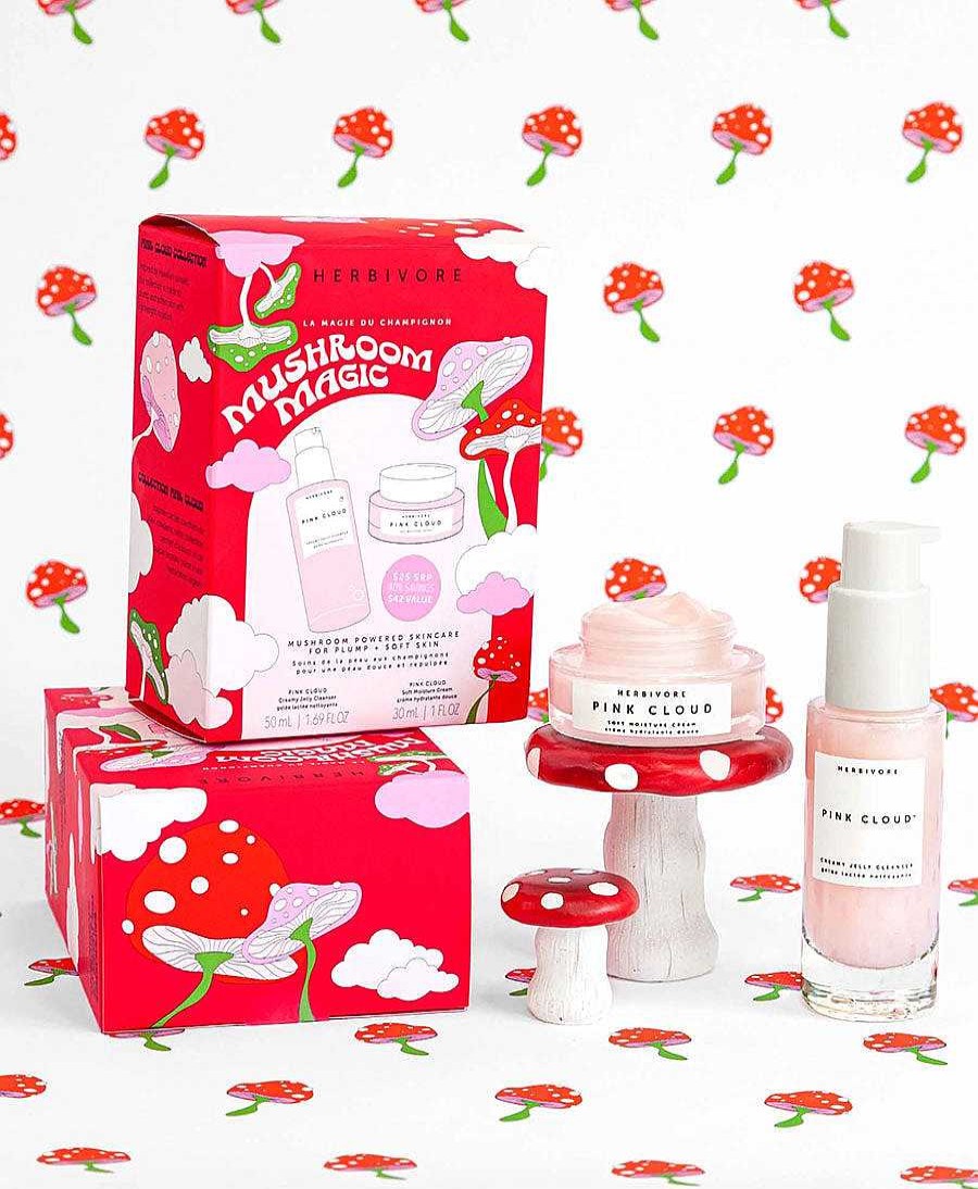 Beauty Herbivore Botanicals Gesichtspflege | Mushroom Magic Plumping Hydration Set