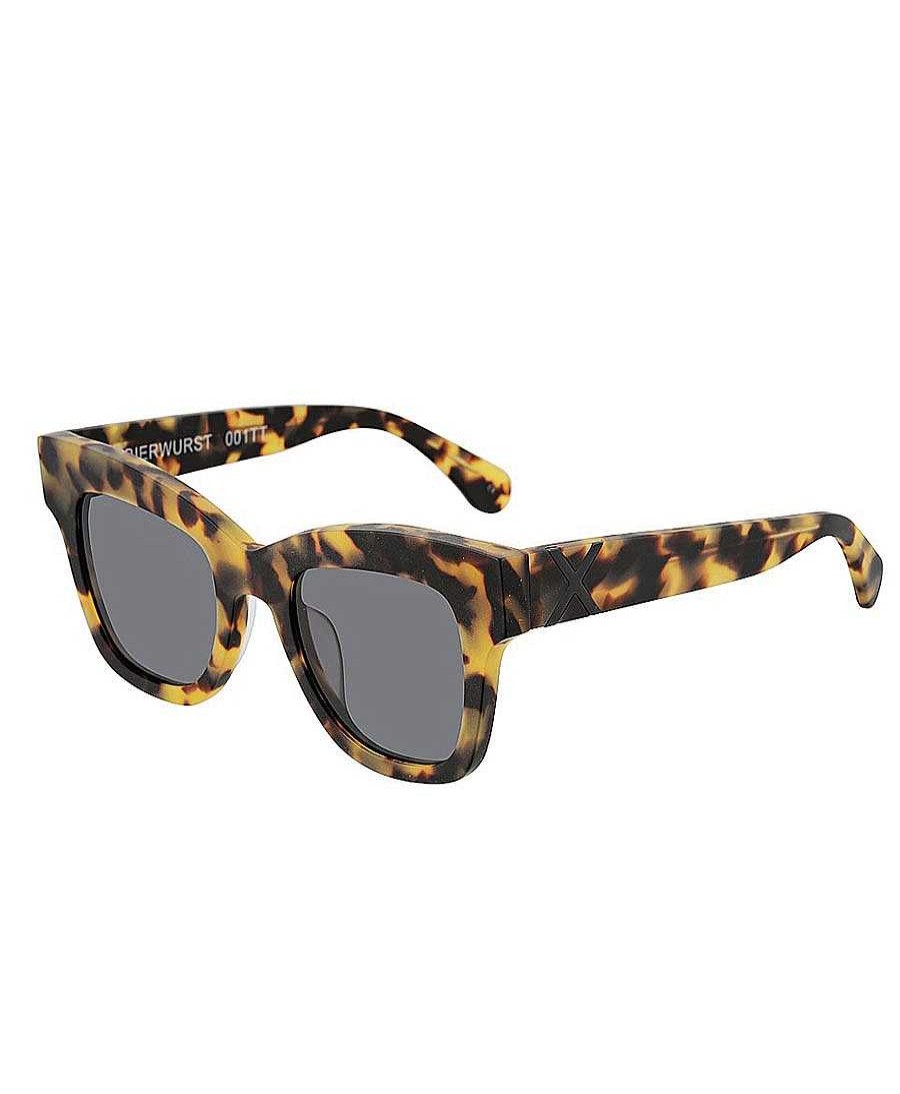 Damen Oscar x Frank Sonnenbrillen | Sonnenbrille Bierwurst - Mattes Tortoise