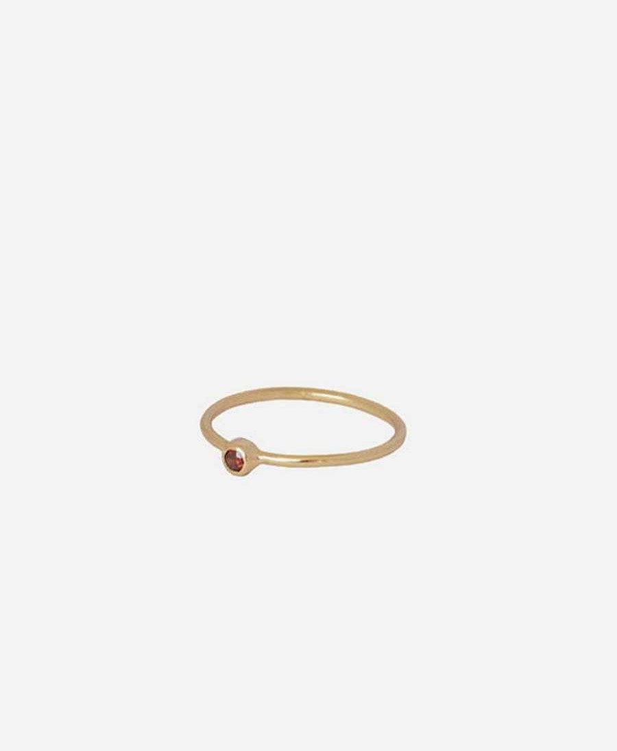 Damen MIMI ET TOI Fingerringe | Fingerring - Petite Pierre Rouge