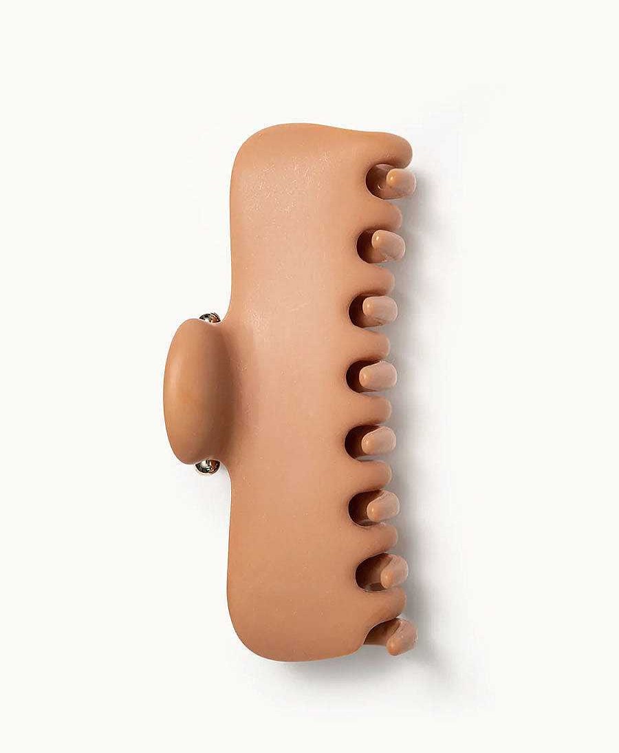 Damen UNDO Haaraccessoires | Grosse Haarklammer - Terra Cotta Claw Clip