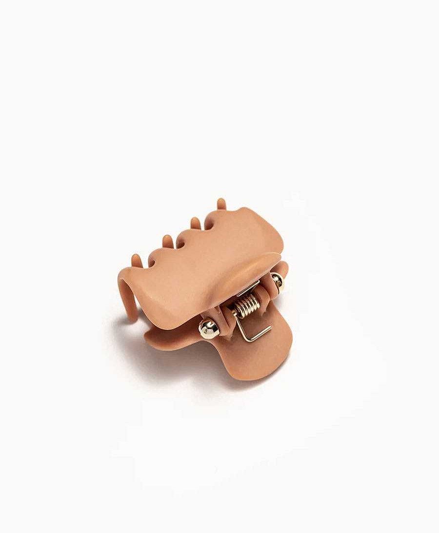 Damen UNDO Haaraccessoires | Kleine Haarklammer -Terra Cotta Claw Clip