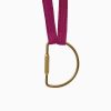 Lifestyle YOOMEE Organisation | Schl Sselband Halfmoon Messing - Fuchsia