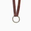 Lifestyle YOOMEE Organisation | Schl Sselband Silbriger Karabiner - Rosewood