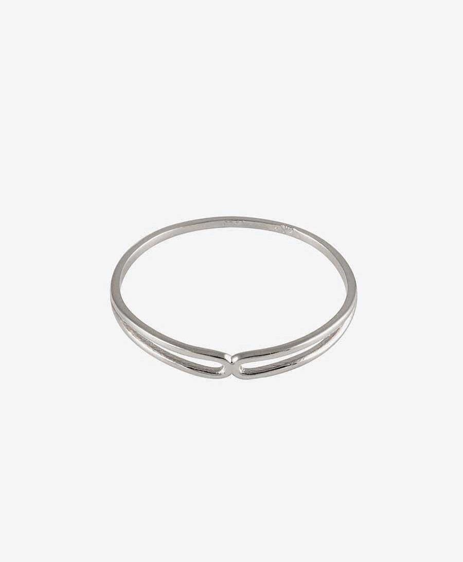 Damen Trois Petits Points Fingerringe | Fingerring - Serpentine, Sterling Silber