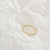 Damen Wild Fawn Fingerringe | Fingerring Gold "Minimal Squared Stacking Ring"