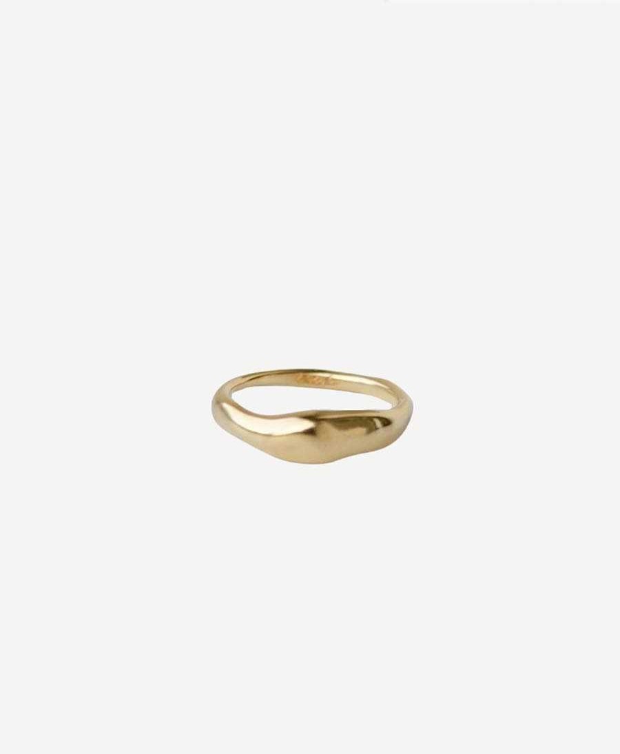 Damen BAIUSHKI Fingerringe | Ring "Miru" Sterling Silber, Vergoldet