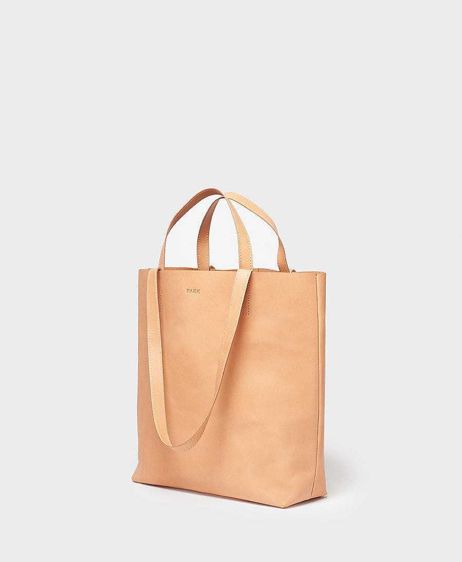 Damen PARK Taschen | Kleine Schultertasche / Tragetasche Tote Bag Aus Vachetta Leder