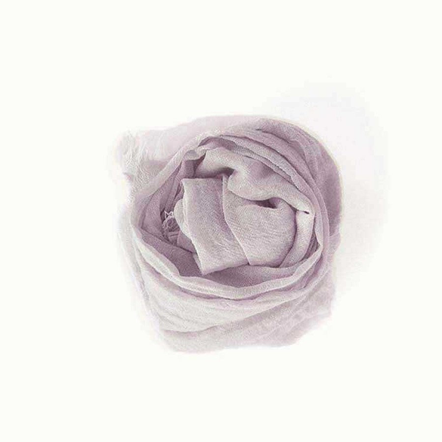 Damen ScarfShop M Tzen, H Te & Schals | Schal Aus Biologischer Baumwolle - Lilac