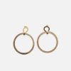 Damen V Design Lab Ohrringe | Double Hoop Ohrringe Vergoldet