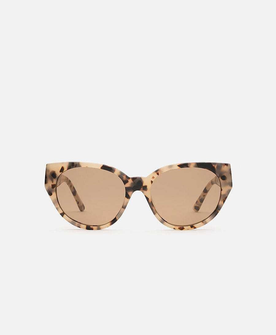 Damen Lu Goldie Sonnenbrillen | Sonnenbrille Mieli - Choc Tort