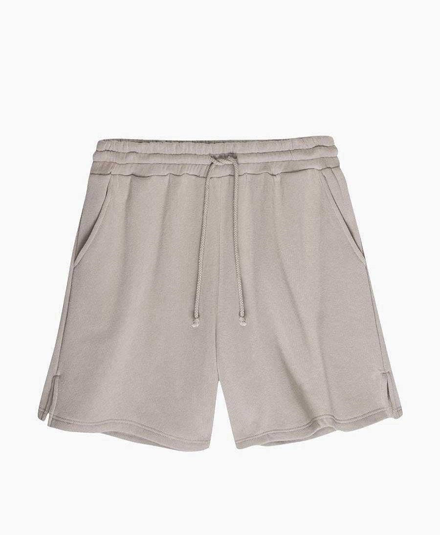 Damen DONNI. Unterteile | Vintage Fleece Short -Steinbeige