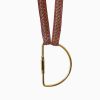 Lifestyle YOOMEE Schl Sselanh Nger | Schl Sselband Halfmoon Messing - Rosewood