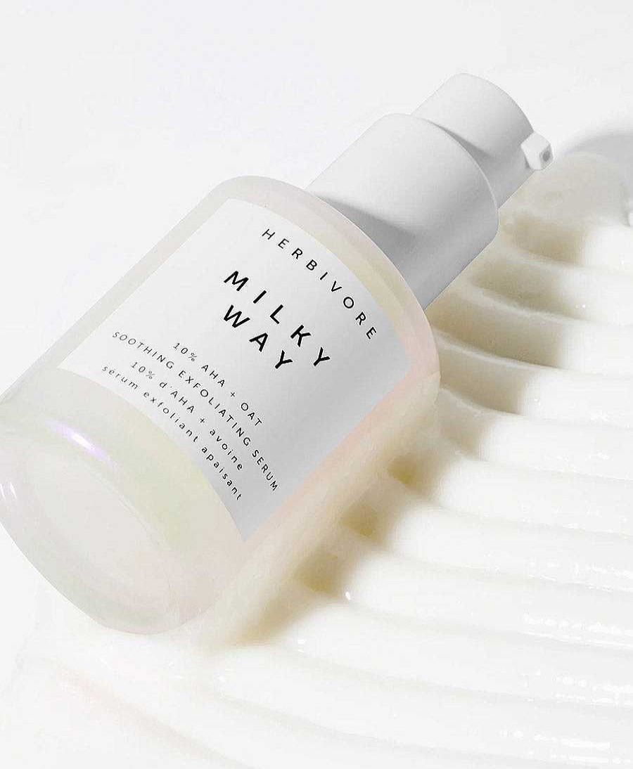 Beauty Herbivore Botanicals Gesichtspflege | Milky Way 10% Aha + Oat Soothing Exfoliating Serum