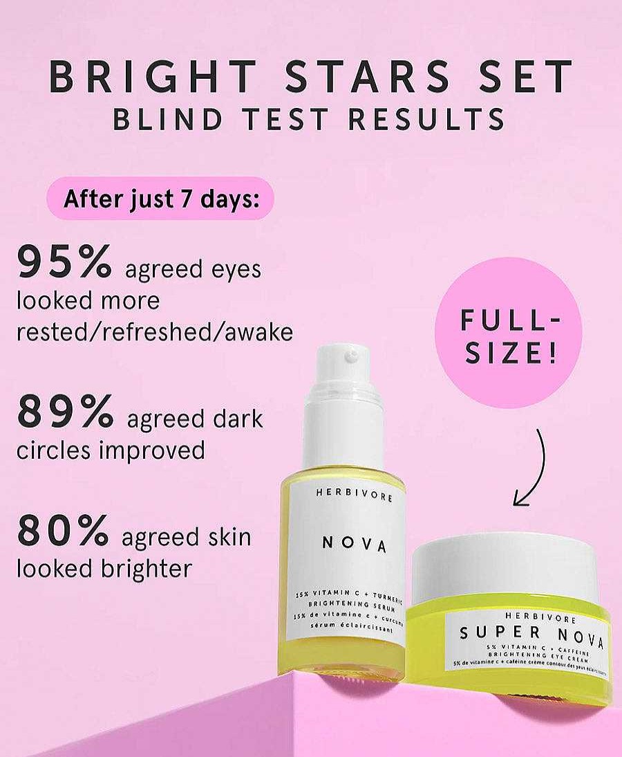 Beauty Herbivore Botanicals Gesichtspflege | Bright Stars Brightening Set