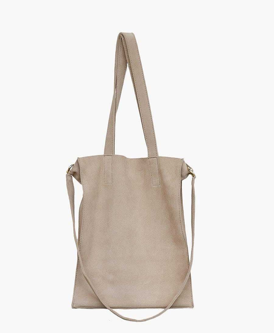 Damen YOOMEE Taschen | Tote / Crossbody Ledertasche Denya - Sand