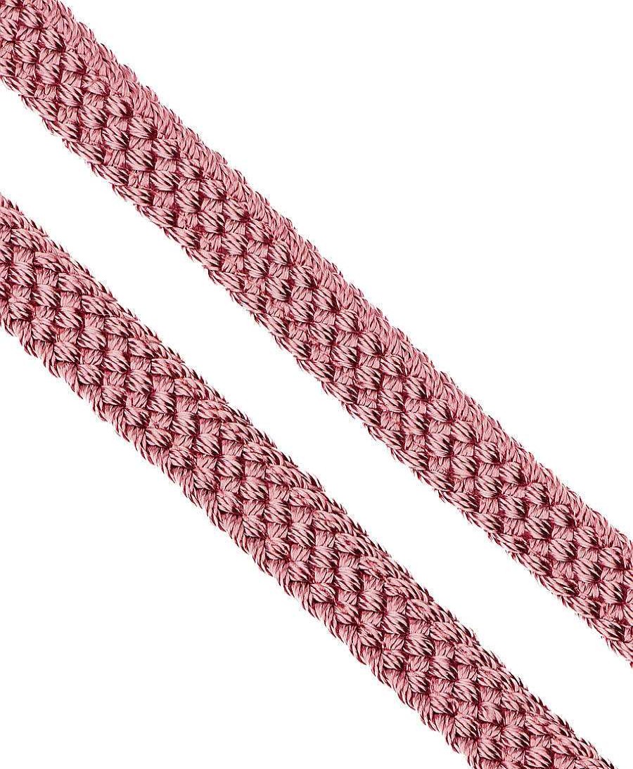 Lifestyle YOOMEE Schl Sselanh Nger | Schl Sselband "Fatima" Halfmoon Messing - Pink