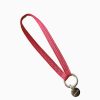 Lifestyle YOOMEE Schl Sselanh Nger | Kurzes Schl Sselband "Zahra Mini" Mit Silbrigem Karabiner - Sweet Pink