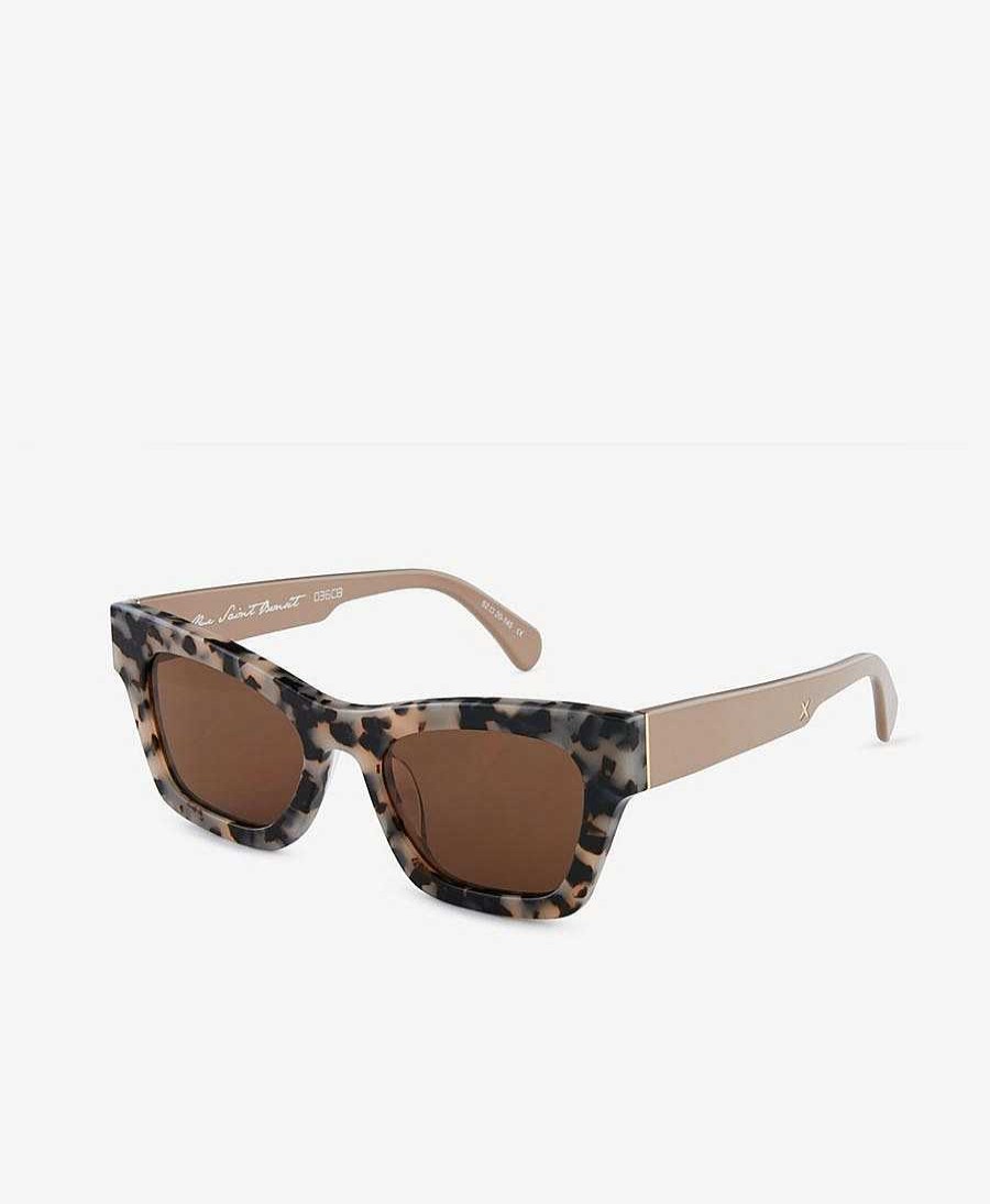 Damen Oscar x Frank Sonnenbrillen | Sonnenbrille Rue Saint-Benoit - Cookie Beige