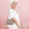 Damen YOOMEE Taschen | Crossbody Ledertasche Layla - Taupe