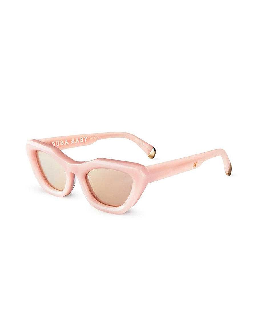 Damen Oscar x Frank Sonnenbrillen | Sonnenbrille Suga Baby - Rosa