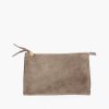 Damen YOOMEE Taschen | Denya Necessaire Aus Leder - Taupe