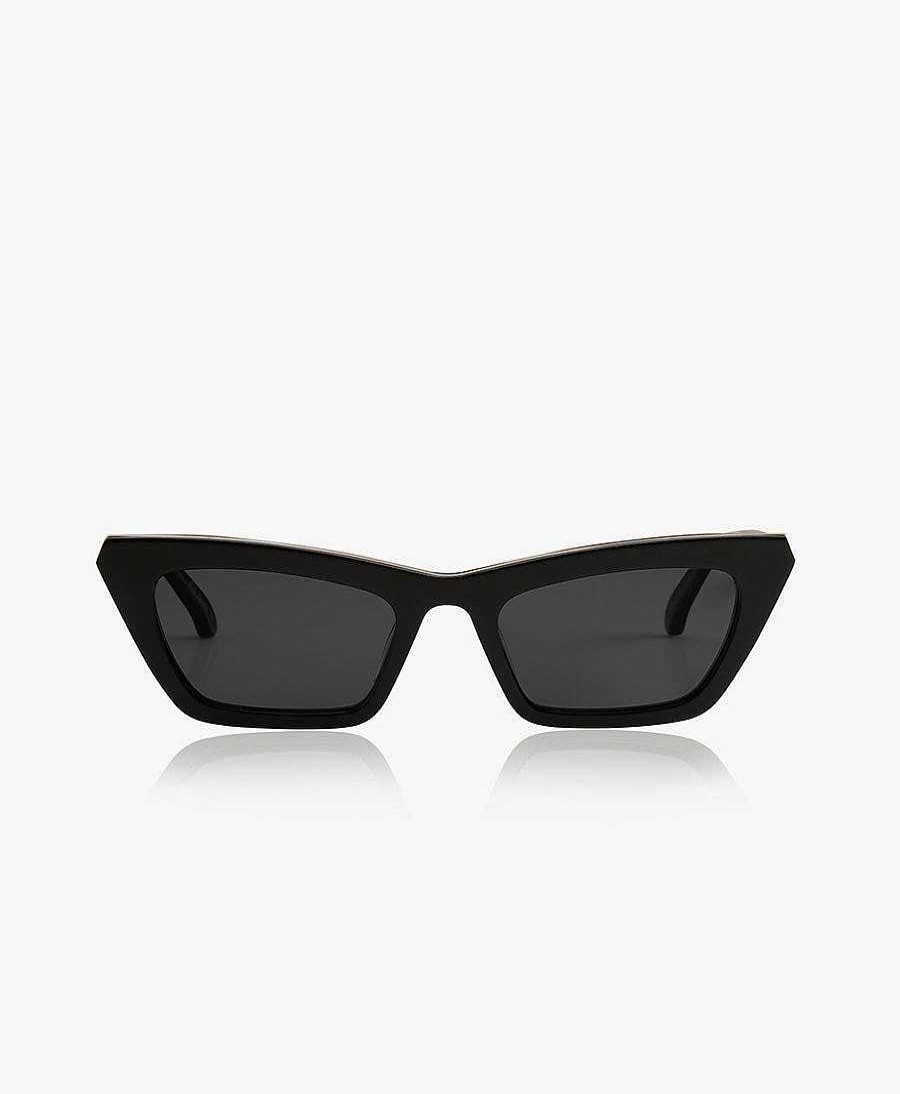 Damen Oscar x Frank Sonnenbrillen | Sonnenbrille Fae - Schwarz