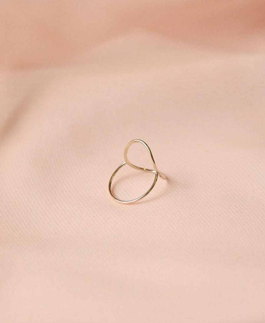 Damen Wild Fawn Fingerringe | Fingerring Gold "Circle Ring Small"