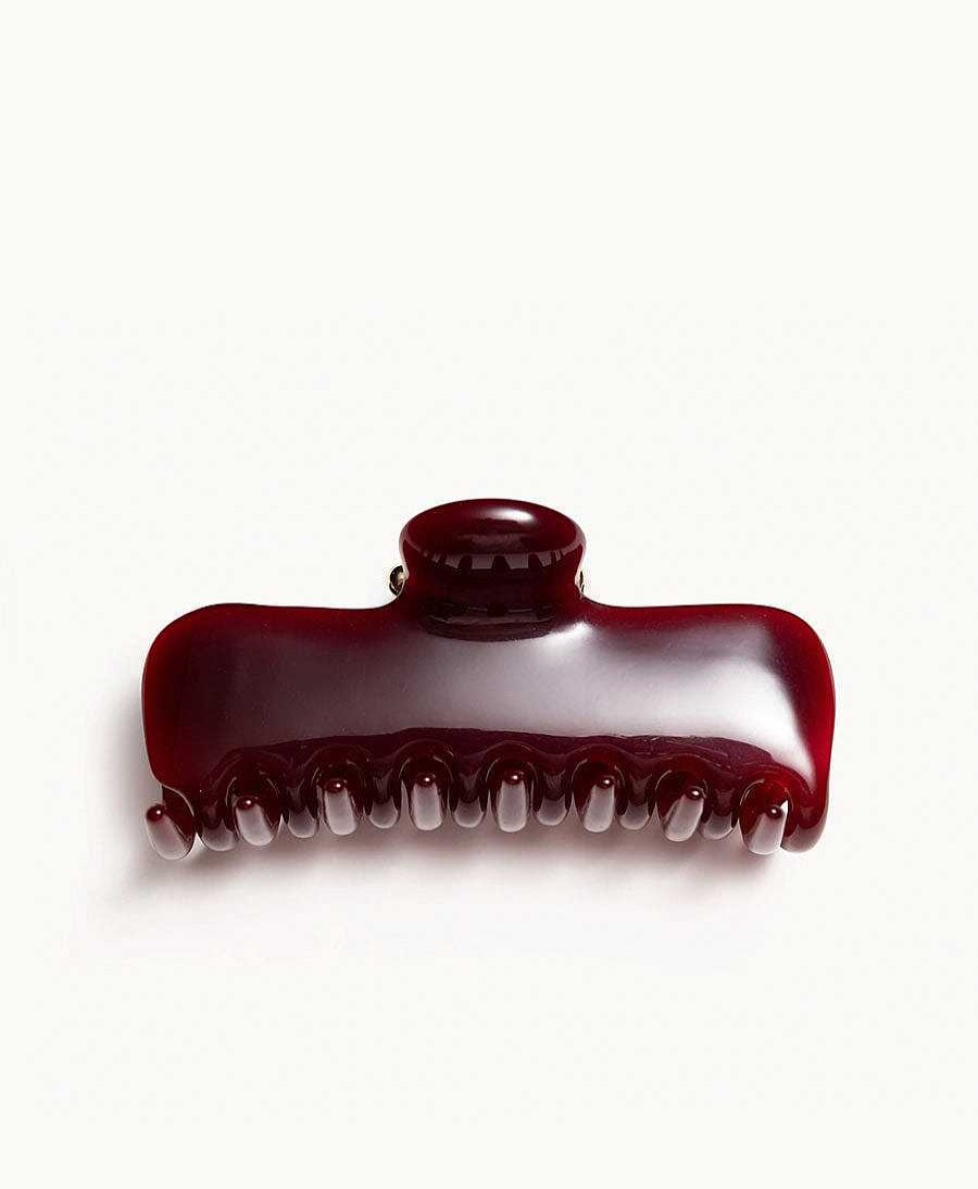 Damen UNDO Haaraccessoires | Grosse Haarklammer - Bordeaux Claw Clip