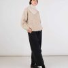 Damen Micaela Greg Oberteile | Strickpullover Twist Sweater - Oatmeal