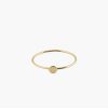 Damen Trois Petits Points Fingerringe | Gelbgold Fingerring - Round Ring 18K Gold