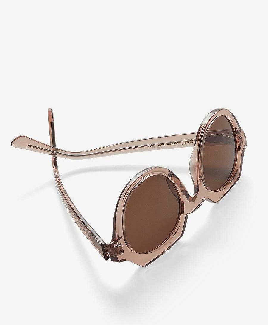 Damen GOBI Amsterdam Sonnenbrillen | Sonnenbrille "Ides" - Light Pink / Altrosa