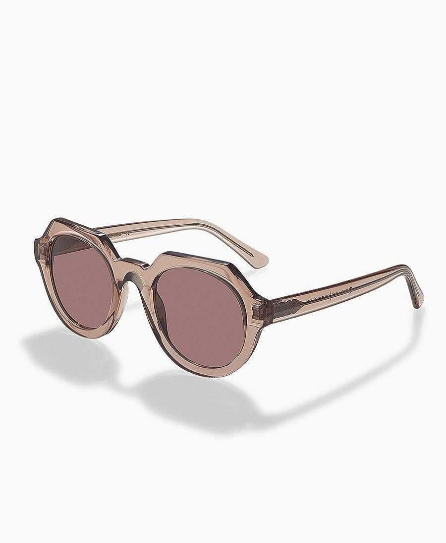 Damen GOBI Amsterdam Sonnenbrillen | Sonnenbrille "Ides" - Light Pink / Altrosa