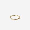 Damen BAIUSHKI Fingerringe | Ring "Lumi" Sterling Silber, Vergoldet